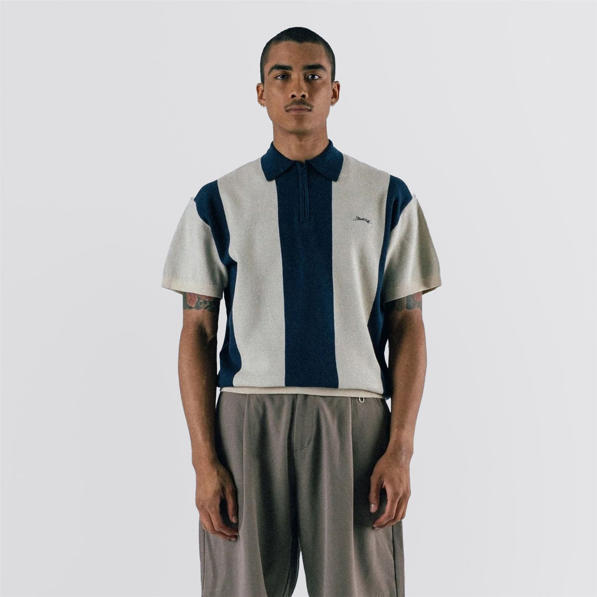 Umpire Sweater Polo Navy