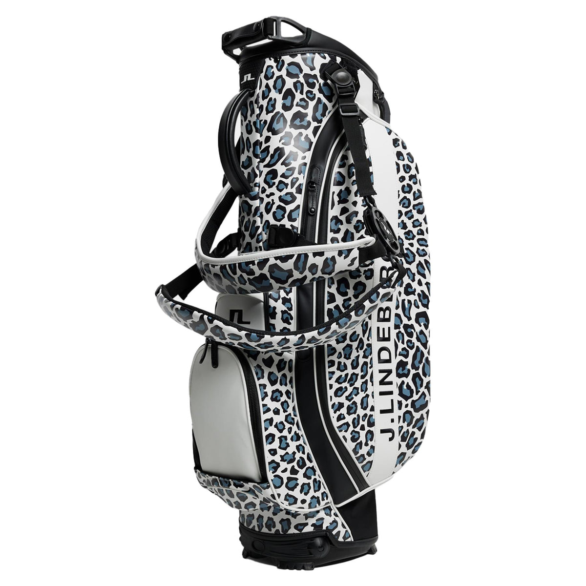 Play Stand Bag Print BW Leopard