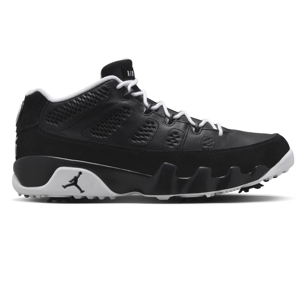 Nike Air Jordan 9G Retro Golf Shoes Black/White/Metallic Red Nike Air Jordan 9G Retro Golf Shoes Black/White/Metallic Red