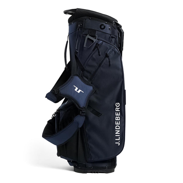 J.Lindeberg JL Flare Synthetic Leather Golf Bag JL Navy
