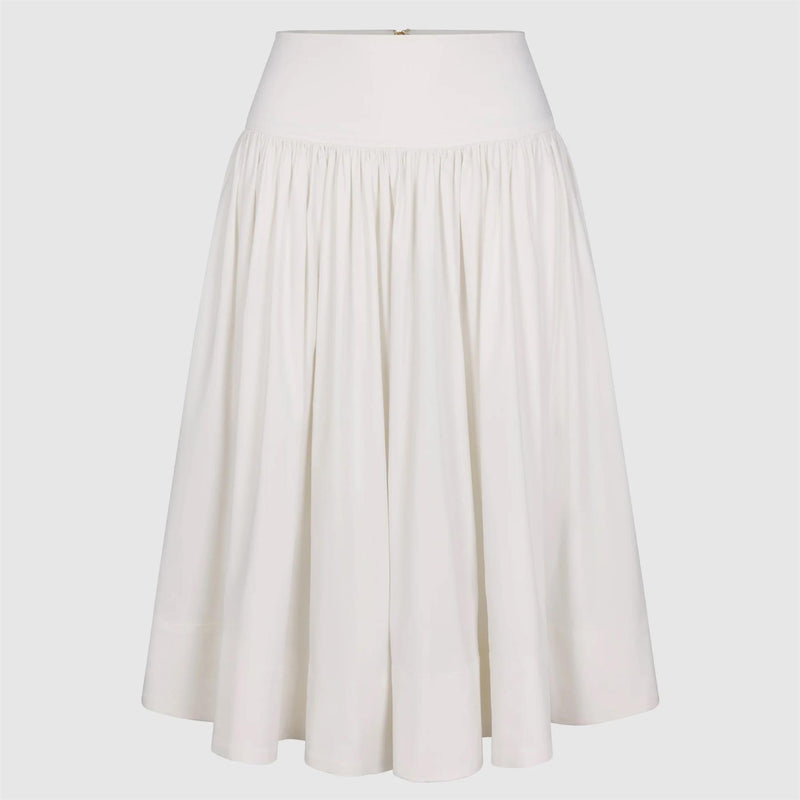 Womens Blair Skirt Pearl White