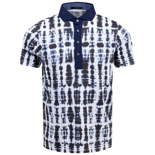 Shibori Polo Maltese Blue - SU24