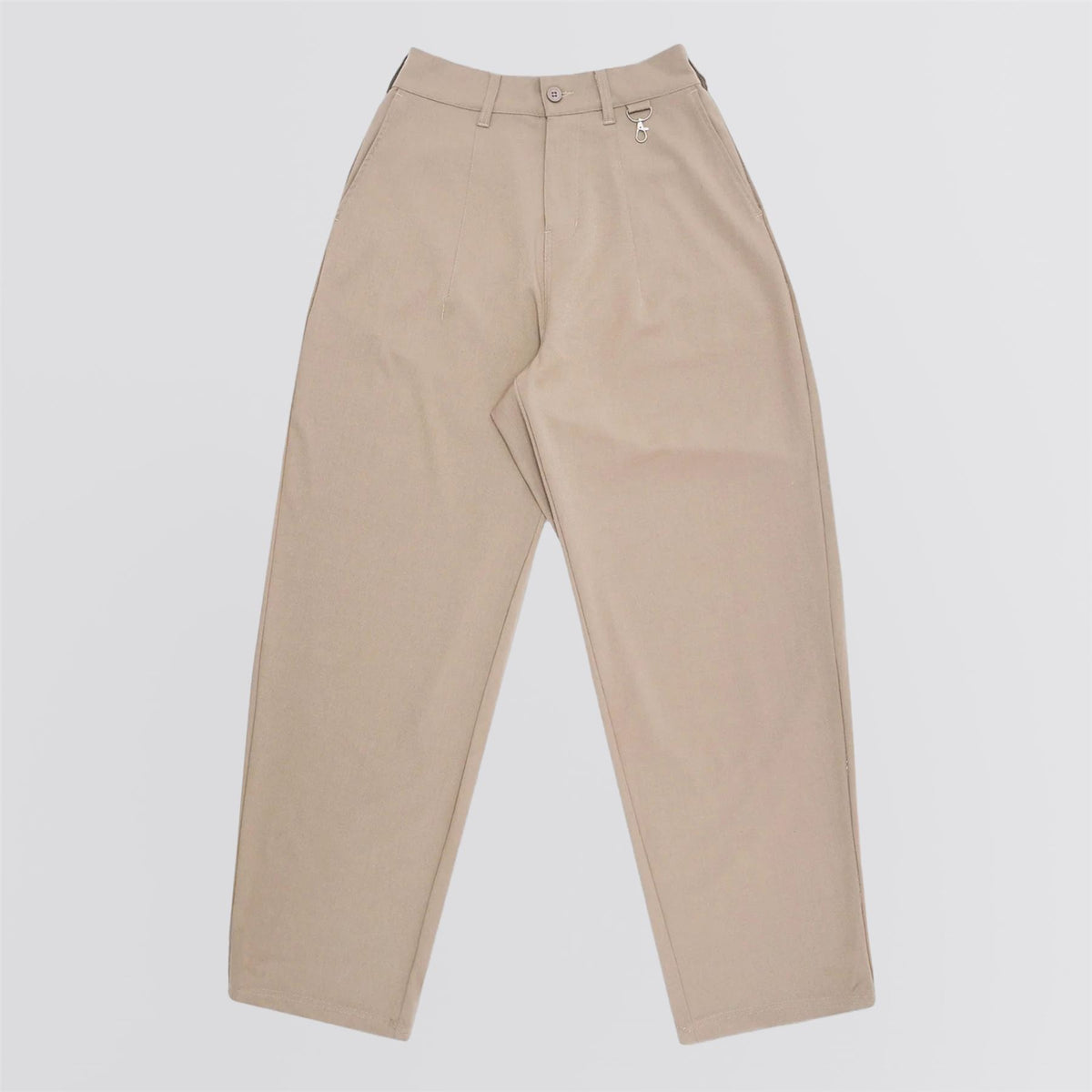 Calculus Baggy Slack Pleated Pants Cement