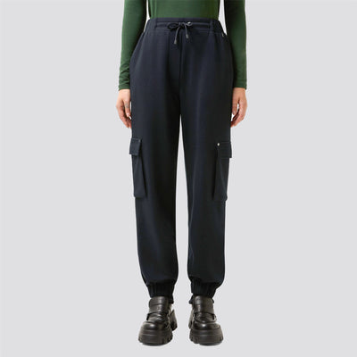 Womens Marou Cargo Joggers Black