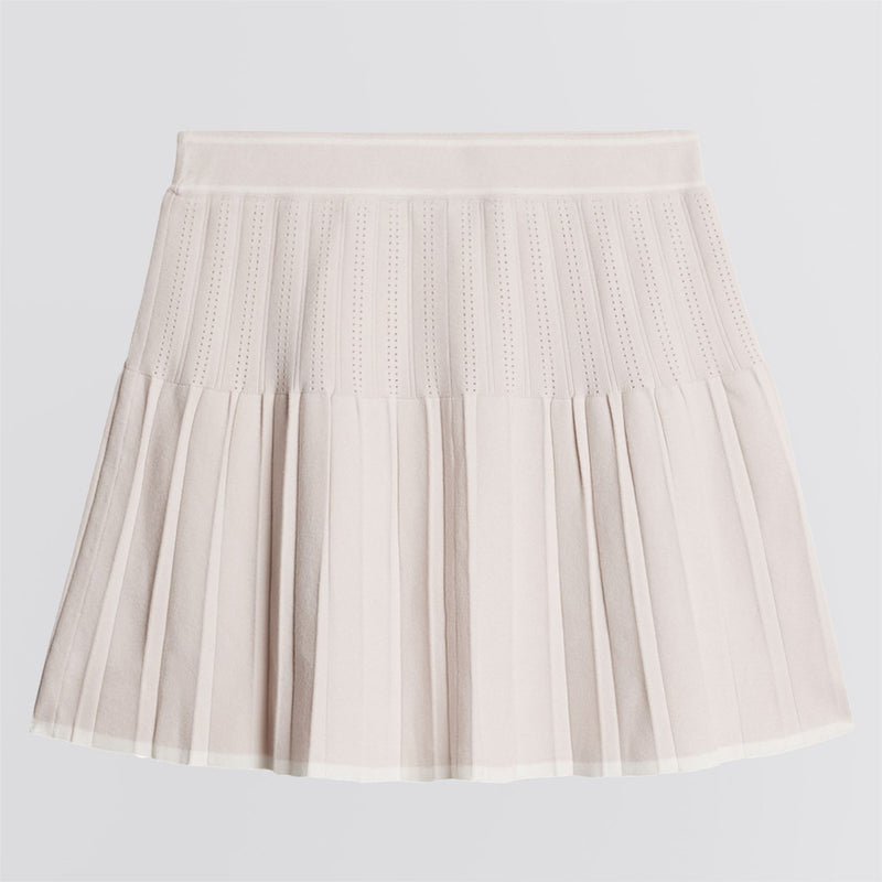 Womens Eden Knitted Skirt Gray Lilac