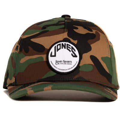 Jones Circle Patch Hat Camo - AW23