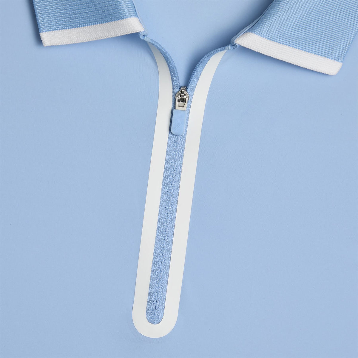 Silky Tech Nylon LS Zip Polo Baja