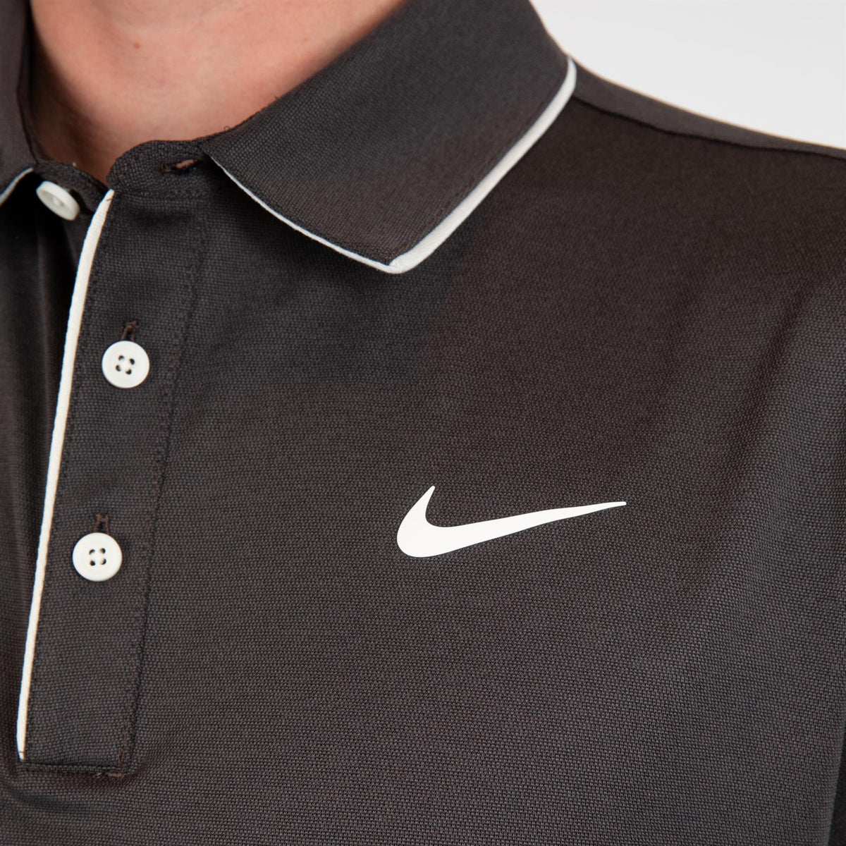 Dri-FIT Tour Piping Polo Baroque Brown/Pale Ivory