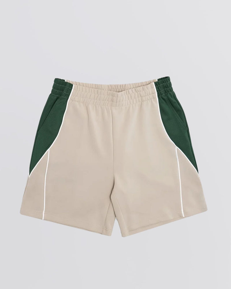 Exhibition Track Shorts Sand