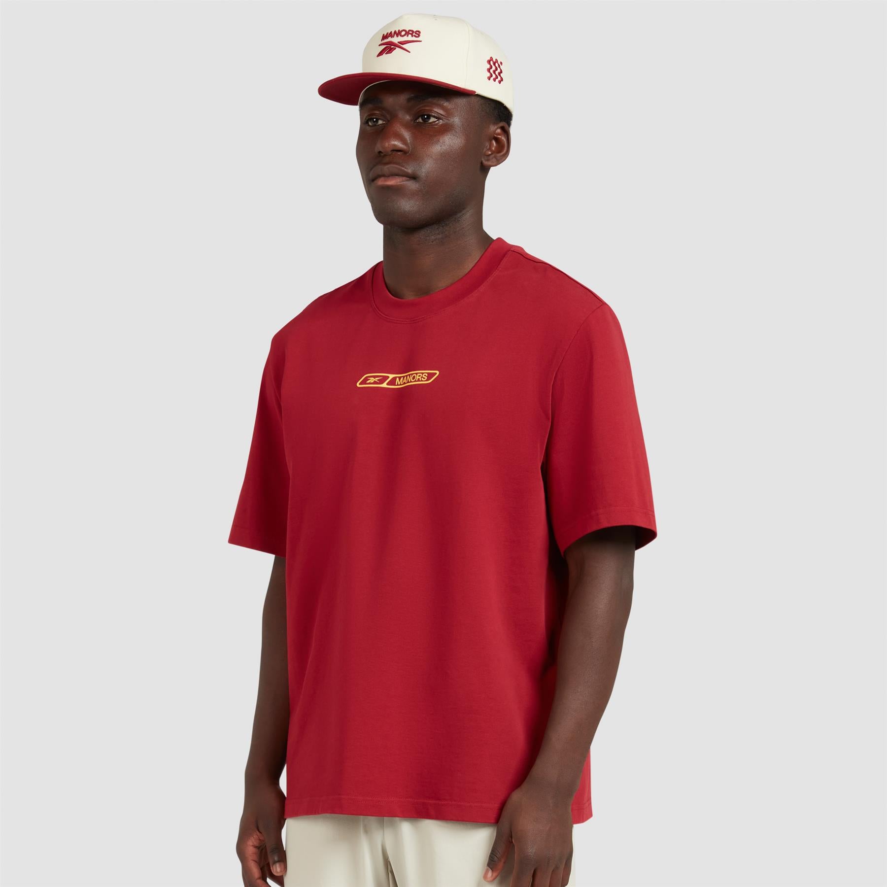 x Reebok Graphic Logo Tee Burgundy