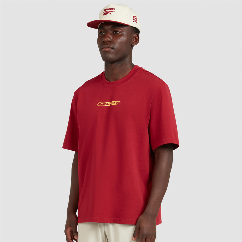 x Reebok Graphic Logo Tee Burgundy