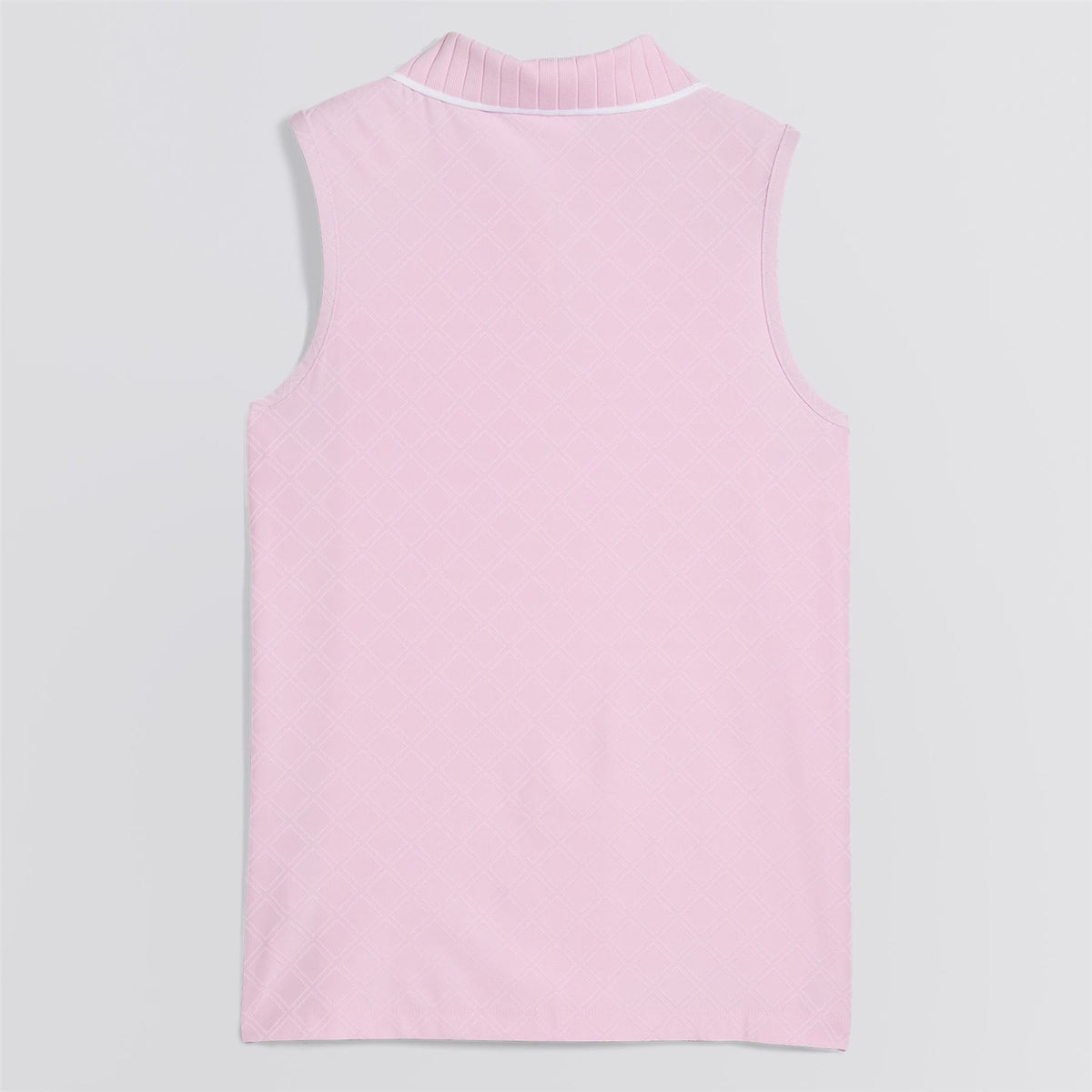 x AP Womens Jacquard SL Polo Pale Pink