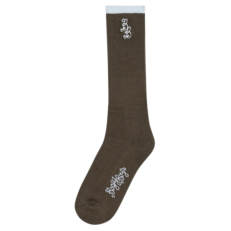 Essential Socks Bogey Brown