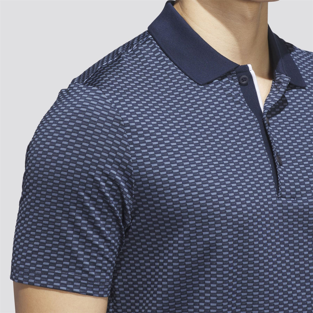 Beyond The Course Textured Polo Collegiate Navy/Preloved Ink