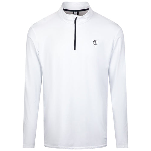 Regatta Quarter Zip Clubhouse White - 2025