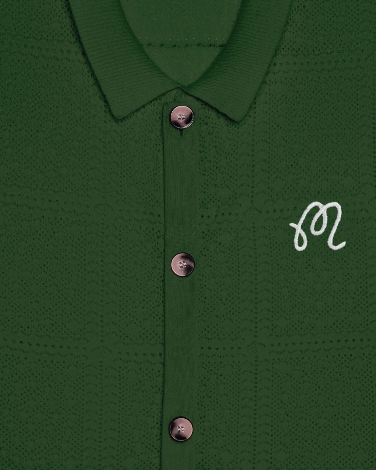 Resort Crochet Cardigan Garden Green