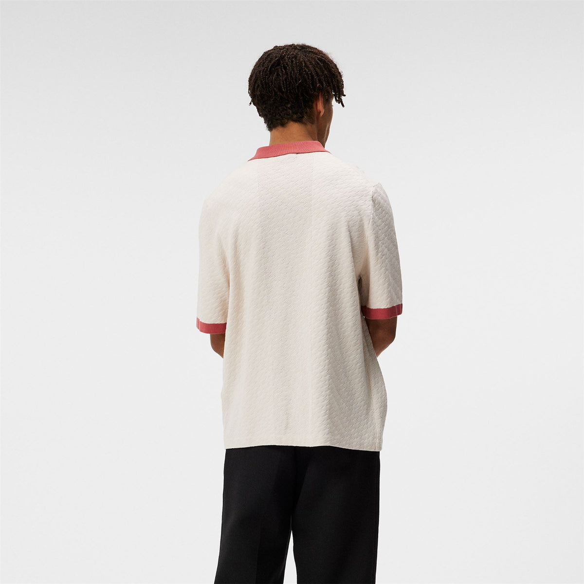 Rayne Jacquard Monogram Shirt Moonbeam