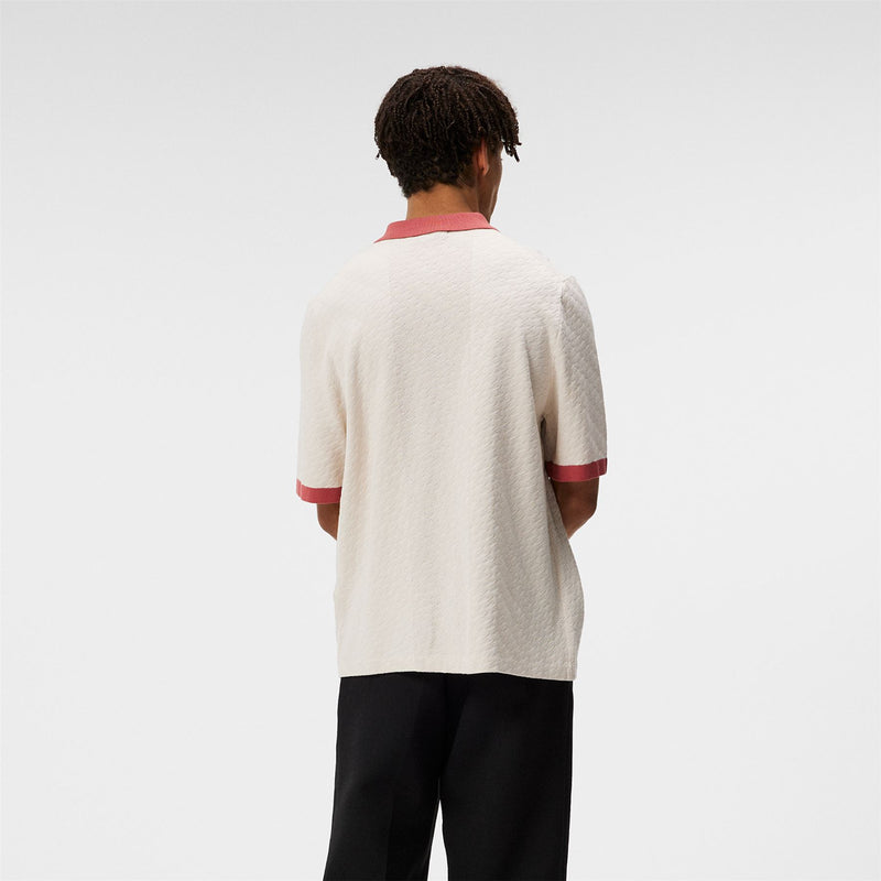 Rayne Jacquard Monogram Shirt Moonbeam