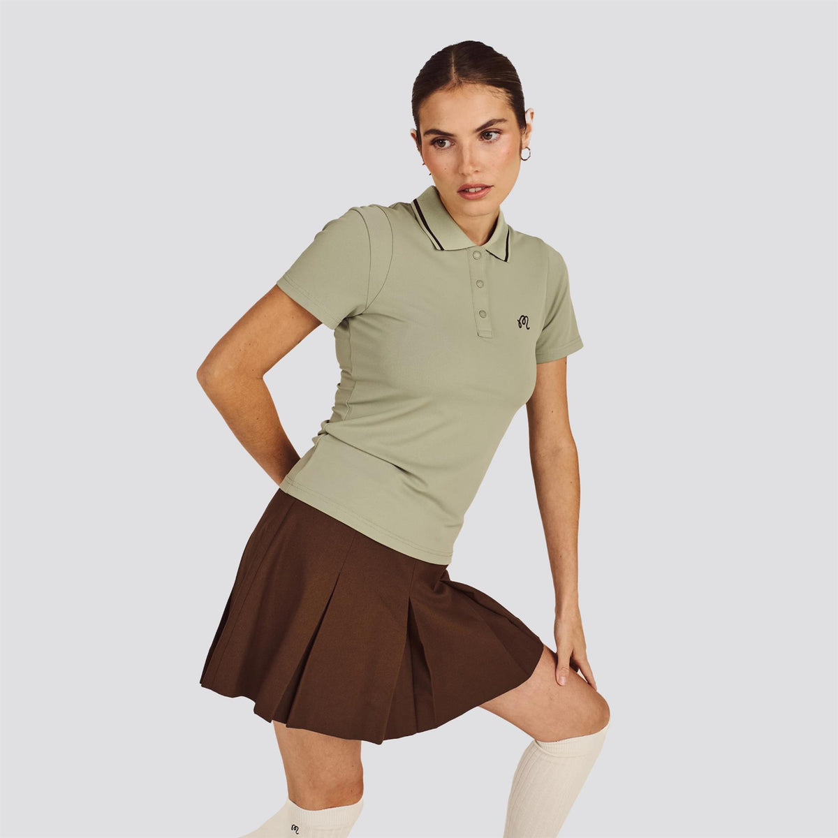 Womens Paloma Polo Sea Spray