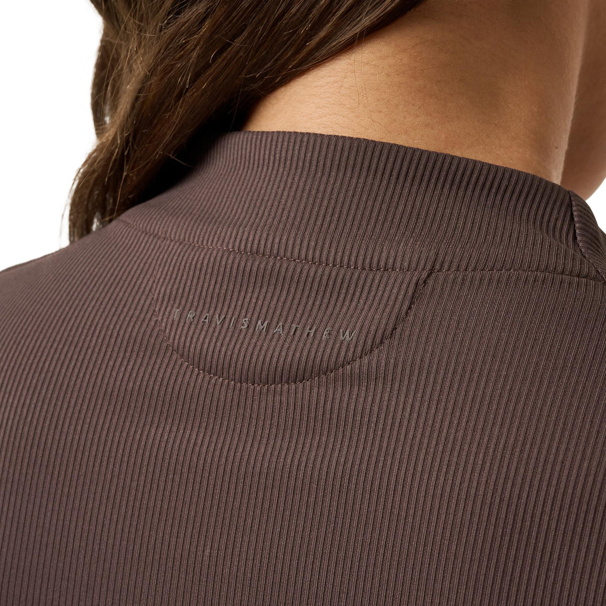 Womens Limitless Top Coffee Grounds