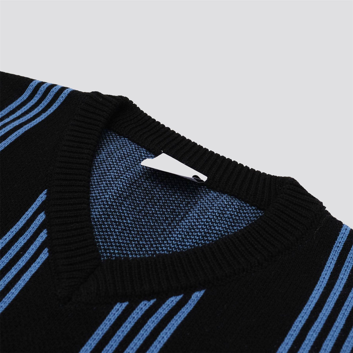 Vincents Knit Sweater Vest Black