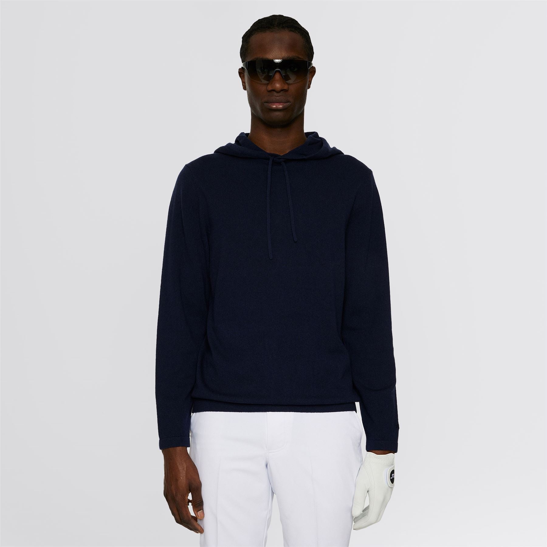 Kolton Cashmere Hoodie JL Navy
