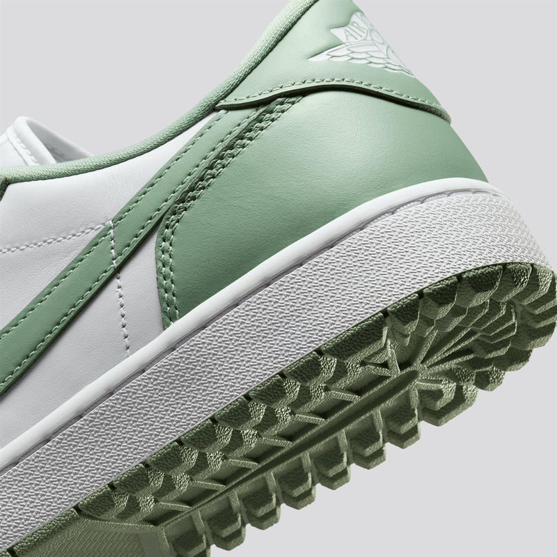 Air Jordan 1 Low G Golf Shoes Steam/Steam/White/Tangerine Tint