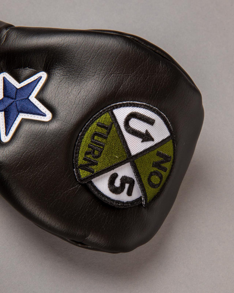 The Point Fairway Headcover Huntington Black