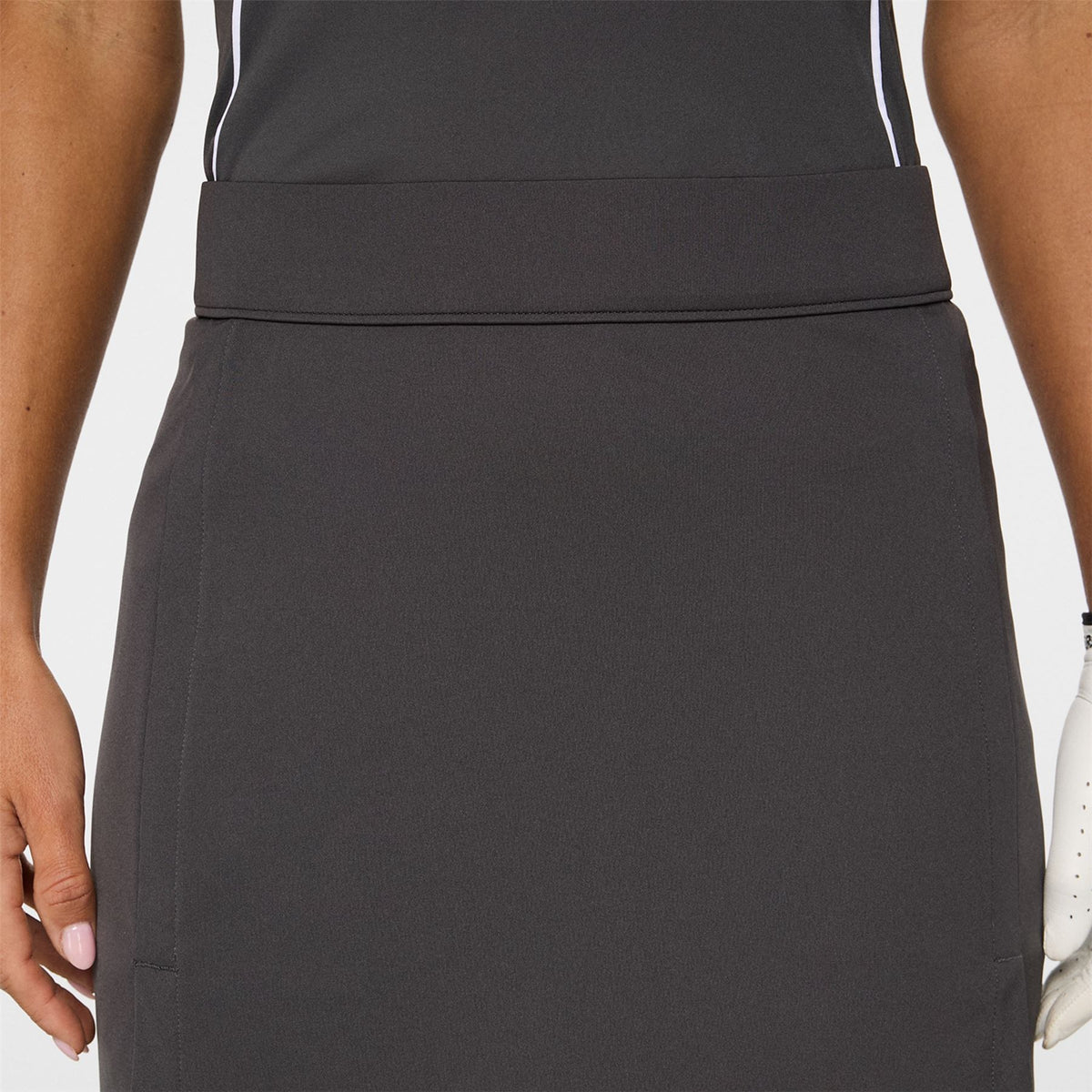 Womens Amelie Mid Skirt Asphalt