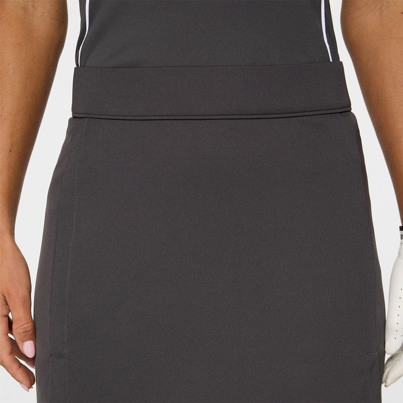 Womens Amelie Mid Skirt Asphalt