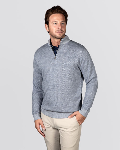 Barlow Quarter-Zip Sweater Storm