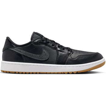 Nike Air Jordan 1 Low G Black/Anthracite-Gum Med Brown-White