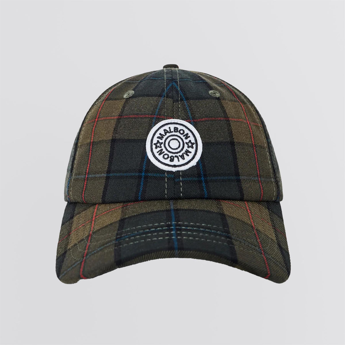 Waxed Cotton Cap Green Multi
