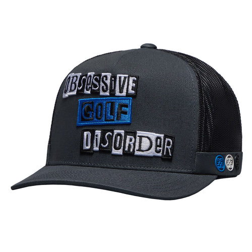 O.G.D Tall Trucker Cap Charcoal - SS25