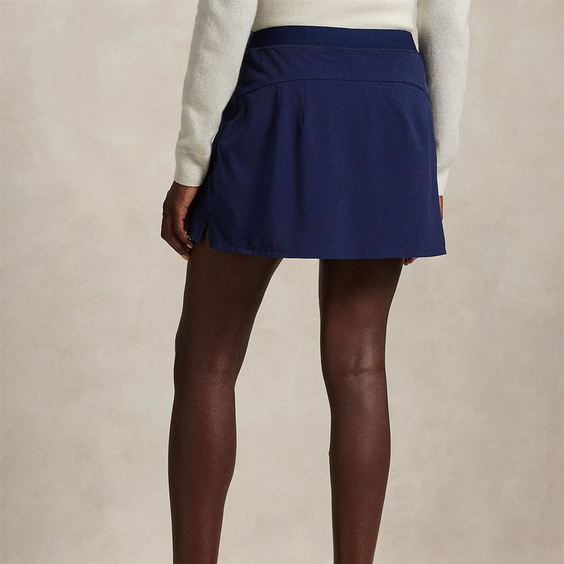 Womens RLX 15-Inch Aim Stretch Skirt Refined Navy