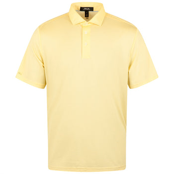 Ralph Lauren RLX Classic Fit Tour Pique Polo Wicket Yellow