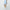 Womens Ribbon Pleated Skirt Powder Blue/White