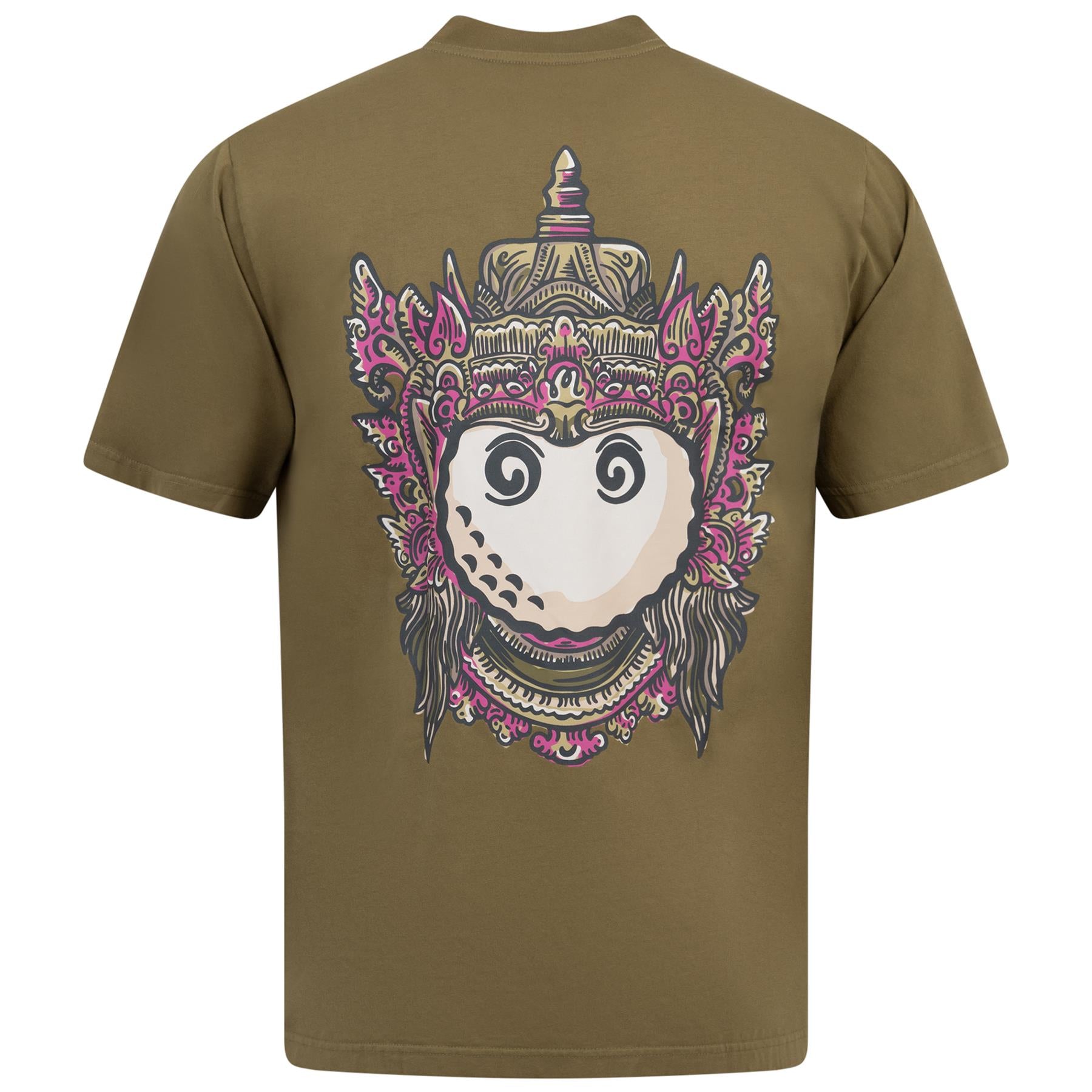 Tシャツ・カットソー Malbon Golf Bucket Mock Neck T-Shirt GREEN MAN M4221PTS25GRN AMONGST THE CYPRESS T-SHIRT – Malbon Golf