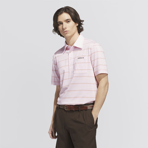 Originals Archive Stripe Polo Clear Pink
