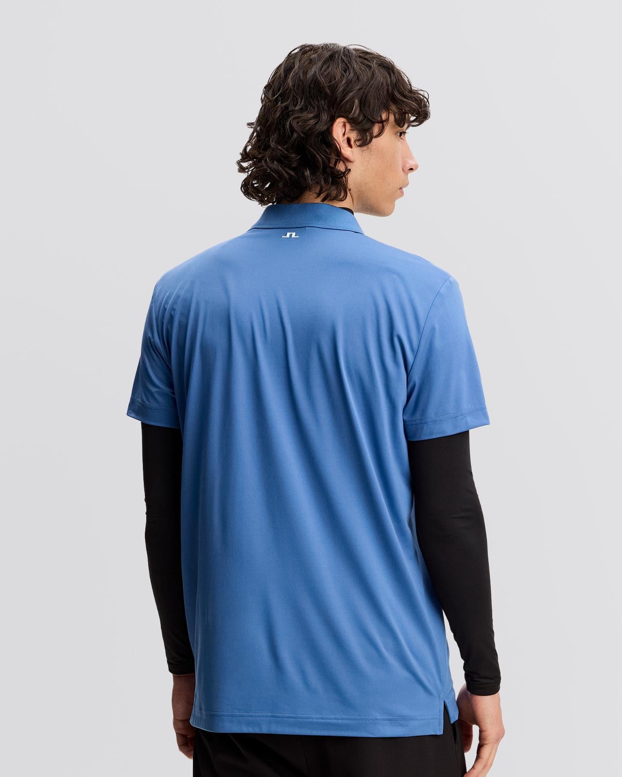 J.Lindeberg Lionel TX Jersey Polo Federal Blue | TRENDYGOLF USA J.Lindeberg Lionel TX Jersey Polo Federal Blue | TRENDYGOLF USA