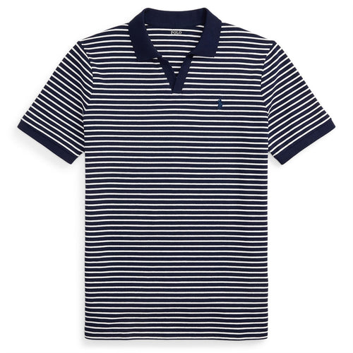 Polo Golf Classic Fit Custom Stretch Mesh Polo Refined Navy/White - SS25