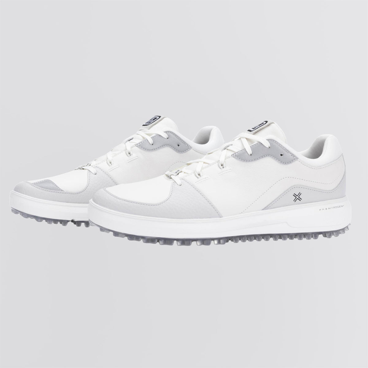 X Sport Classic LE Spikeless Golf Shoes White/Black/Metallic Silver