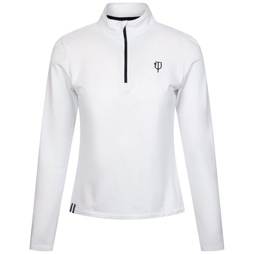 Womens Regatta Quarter Zip Clubhouse White - 2025