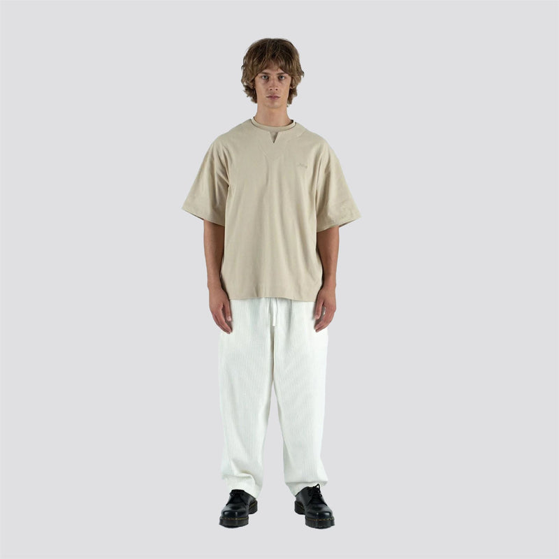Olvere Double Collar Tee Tan