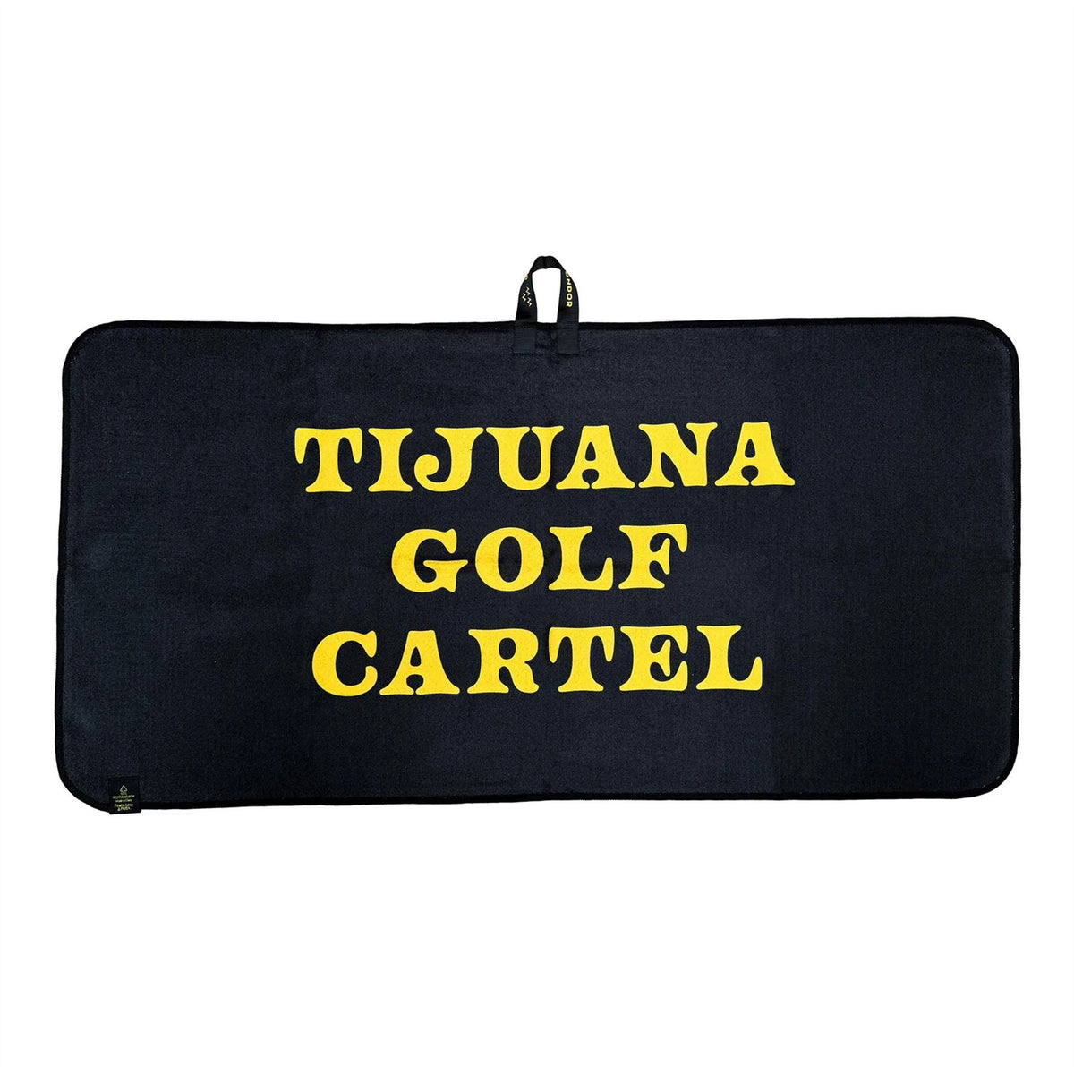 Tijuana Golf Towel Black