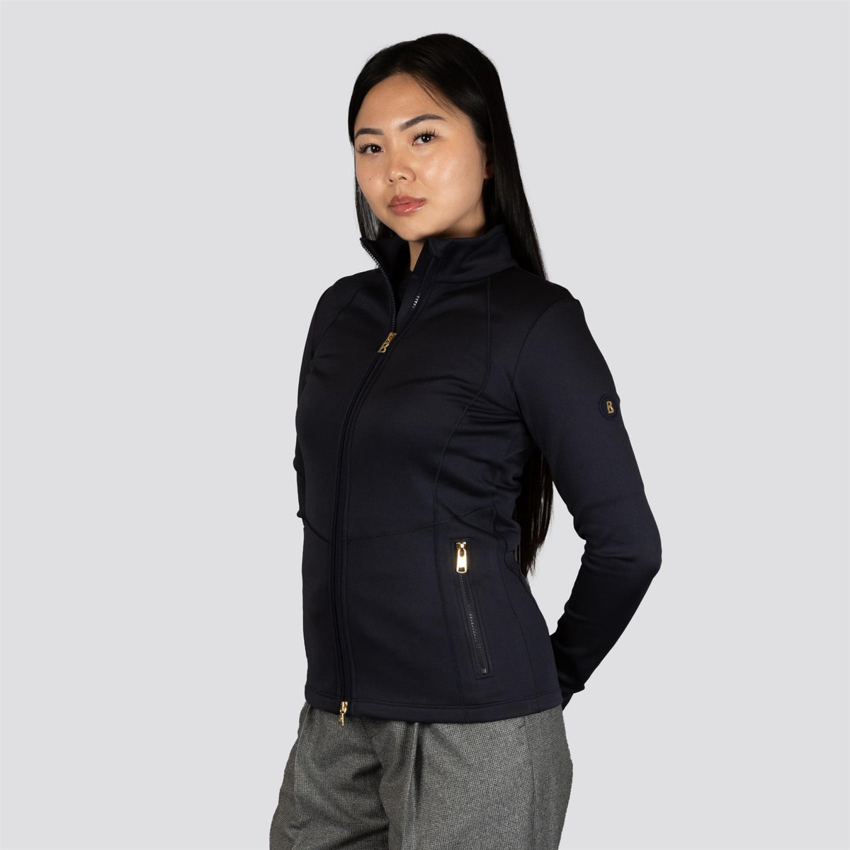 Womens Aneska Mid Layer Navy
