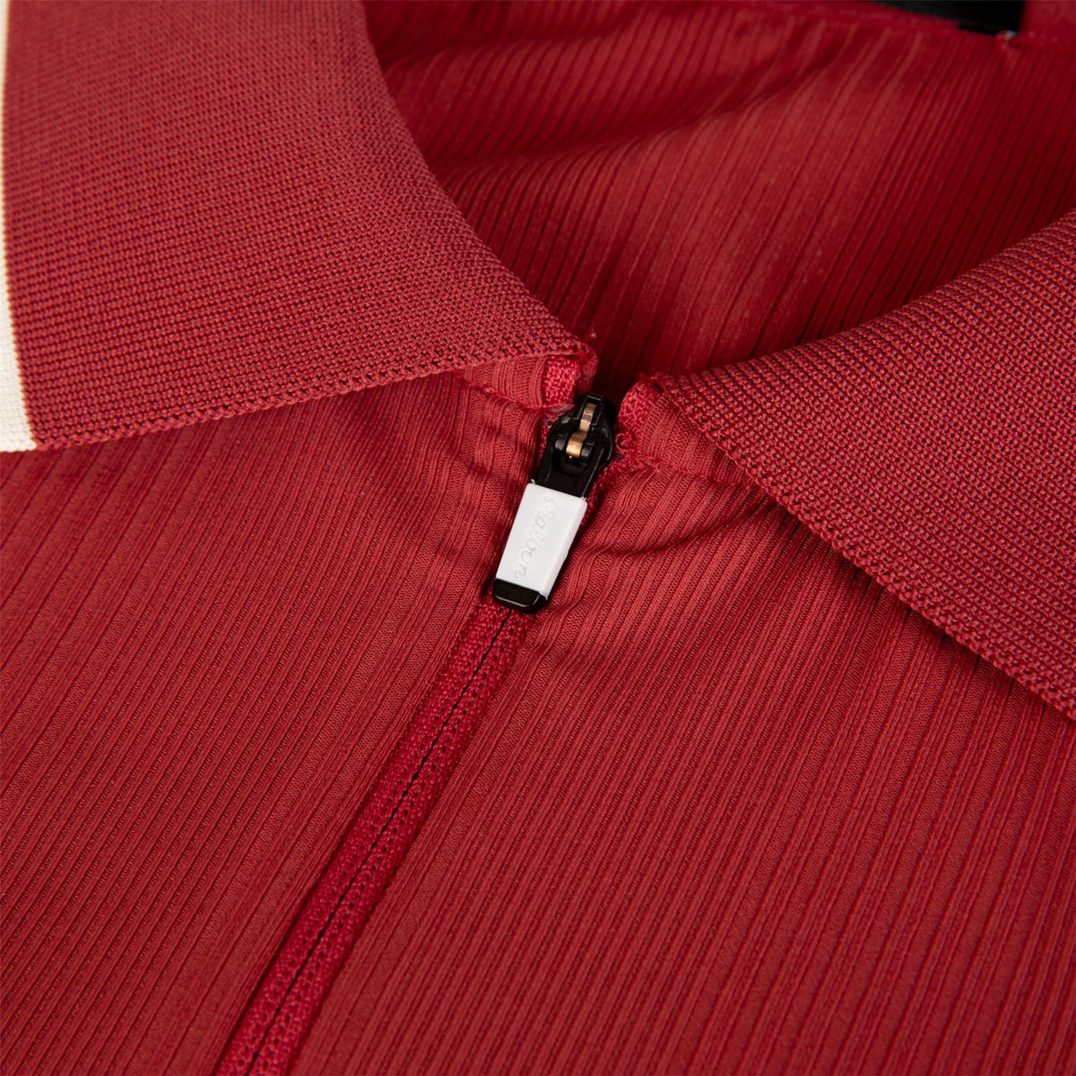 Womens Camilla Quarter Zip Polo Garnet