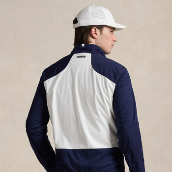 Ralph Lauren RLX Full Zip Woven Windbreaker Jacket Refined Navy