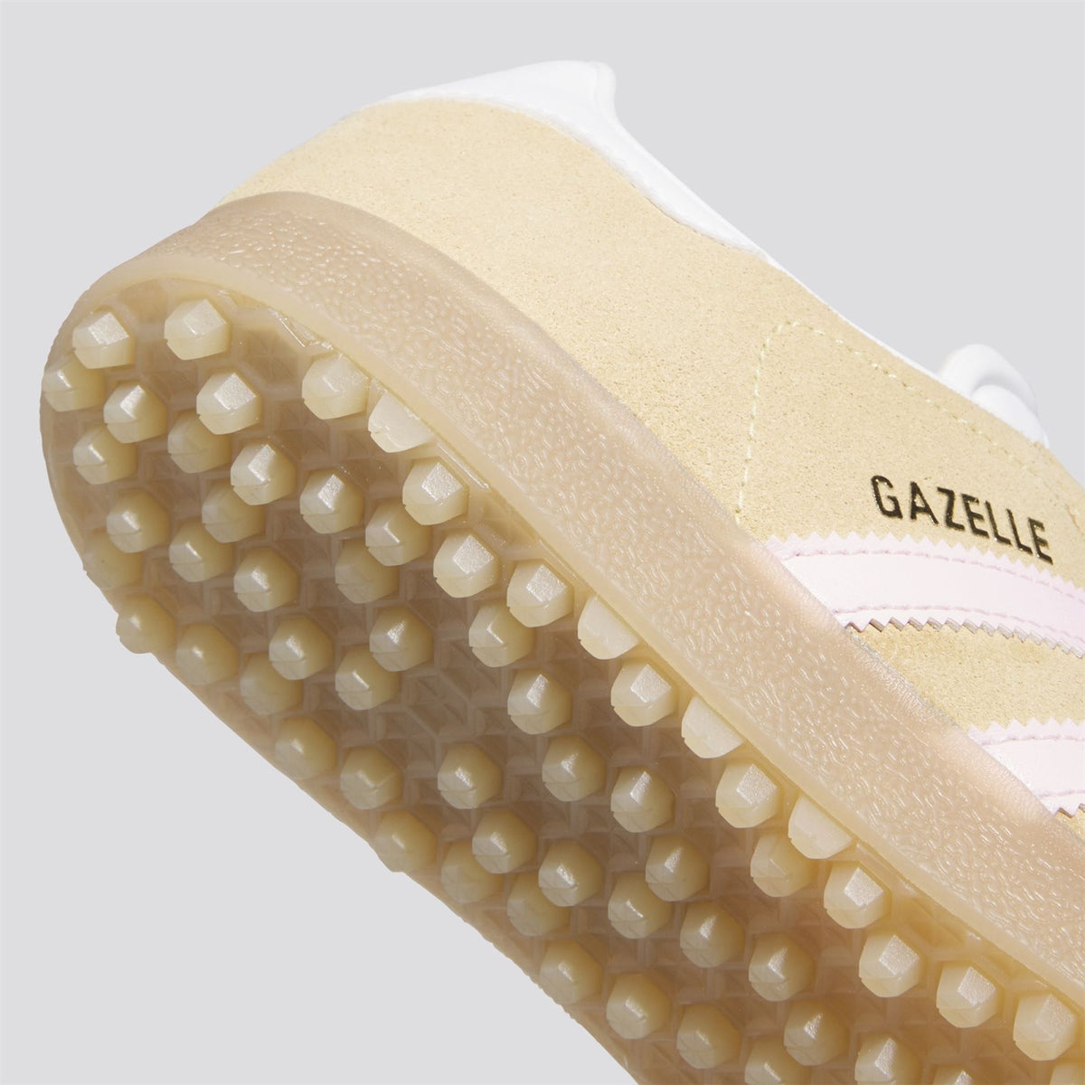 Womens Gazelle Spikeless Golf Shoes Ice Tangerine/Clear Pink/Footwear White