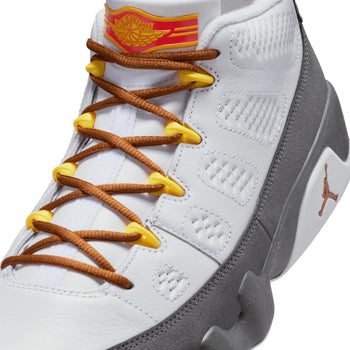 Nike Air Jordan 9 NRG Retro Golf Shoes White/University Gold